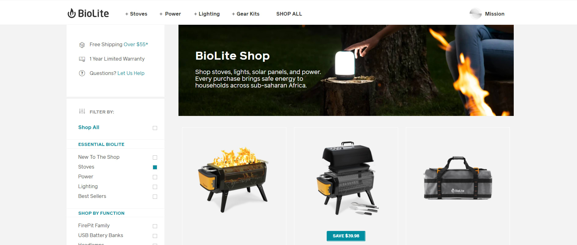 BioLite - Shopify Sites